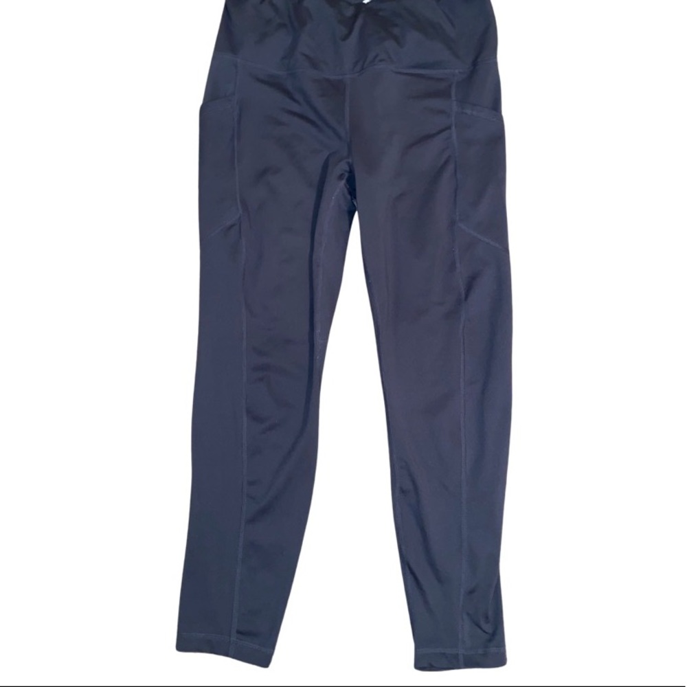 Velocity, Leggings, Blue- Dark Grey